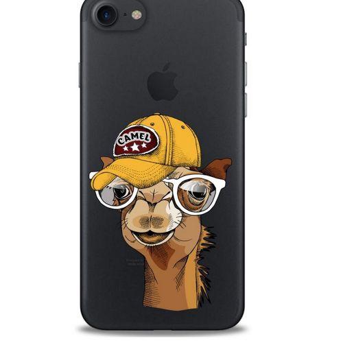 Zoologix (56) Apple iPhone SE 2020 Şeffaf Kılıf Silikon Desenli