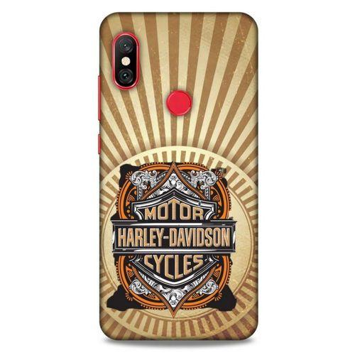 Xiaomi Mi A2 Lite Uyumlu Kılıf Motorsiklet (5) Koruma Kabı Harley Davidson