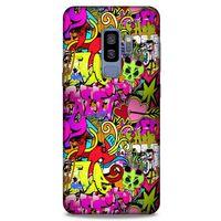 Graffitix (6) Desenli Silikon Kapak Samsung Galaxy S9 Plus Kılıf