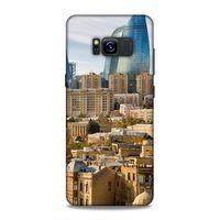 Samsung Galaxy S8 Uyumlu Kılıf Azarbaijan (31) TPU Kılıf Bakü Kuleler