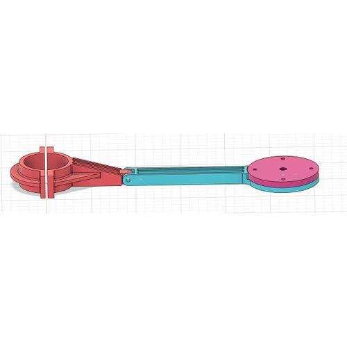 Comwintop Rüzgar Yön Sensörü için 50mm Pole Montaj CWT-SWD-A-X-X-6900042