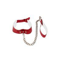 Fantezi Seksi Kırmızı Harness Tasma