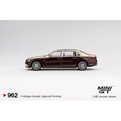Mini GT Mercedes-Maybach S 680 Gold / Dark Red Metallic 962