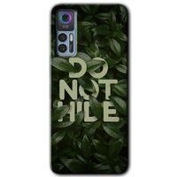 TCL 30 Kılıf HD Desen Baskılı Arka Kapak - Do Not Hide