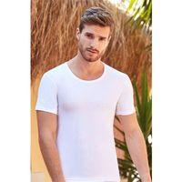 Erkek Süprem Pamuk Yuvarlak Yaka Kısa Kol Fanila Atlet Berrak-1002