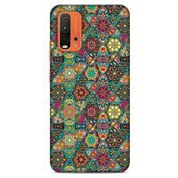 Lopard Xiaomi Redmi Note 9 4g Uyumlu Kılıf Ethnic Culture (56) Silikon Kılıf