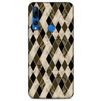 Mermer Desenli (2) Tema Kabı Bej Huawei Y9 Prime 2019 Kılıf