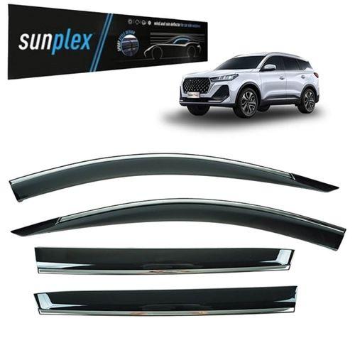 Sunplex Kromlu Cam Rüzgarlığı Chery Tiggo 7 PRO 2023-2025 ile uyumlu-
