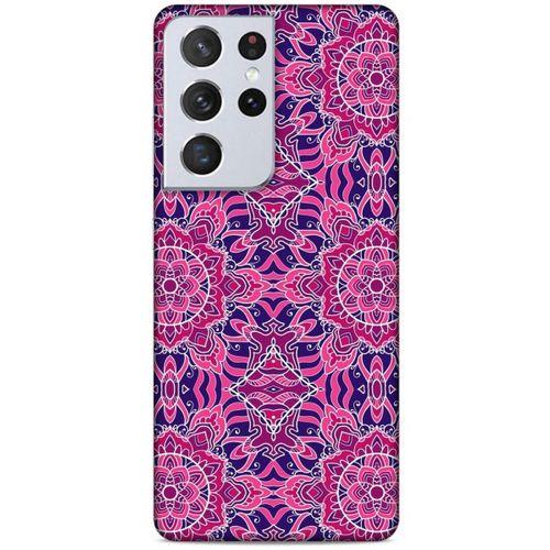 Lopard Samsung Galaxy S21 Ultra Uyumlu Kılıf Ethnic Culture (9) Kılıf