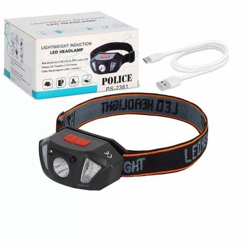 Police Ps-2361 Şarjlı Kafa Feneri