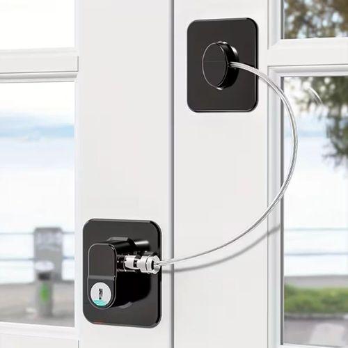 Siyah Plaka Halatlı Emniyet Kilidi