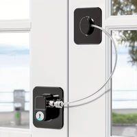 Siyah Plaka Halatlı Emniyet Kilidi