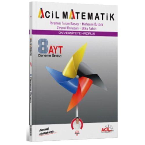 AYT Matematik 8 li Deneme Sınavı Acil Yayınları