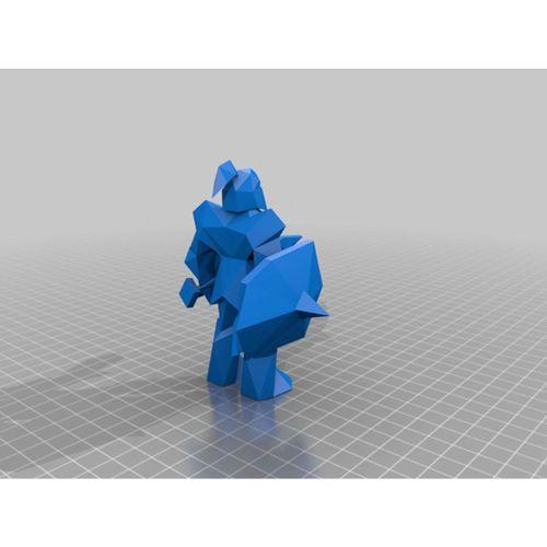 Footman Warcraft3 3D Baskı (Bu ürün Sadece Plastik parçadır - Almadan Önce Soru Sorabilirsiniz)