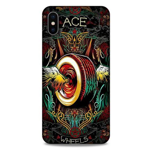 Apple iPhone XS Max Uyumlu Kılıf Motorsiklet (24) Darbe Emici Kılıf İskelet