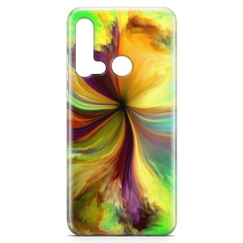Huawei Nova 5i Kılıf Pisişik Renkler Arka Kapak Koruma Desenli Full Koruyucu