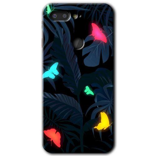 MRCİLETİSİM General Mobile GM 9 Pro Kılıf HD Desen Baskılı Arka Kapak + Temperli Cam - Lighter Butterfly