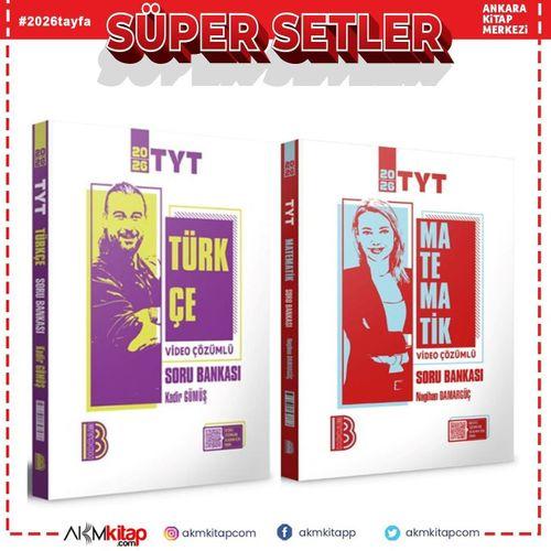 Benim Hocam 2026 TYT Türkçe ve Matematik Soru Bankası Seti 2 Kitap