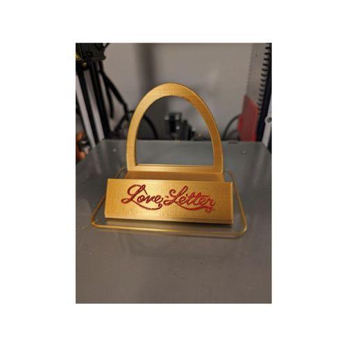 Aşk Mektubu Sergi Standı (Bu ürün Sadece Plastik parçadır - Almadan Önce Soru Sorabilirsiniz)