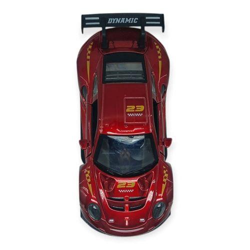 Sesli Işıklı Spor Araba 15 cm - 3291D - Kırmızı