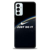 Samsung Galaxy M13 Kılıf HD Baskılı Kılıf - Nike Dünya + Tam Ekran Koruyucu