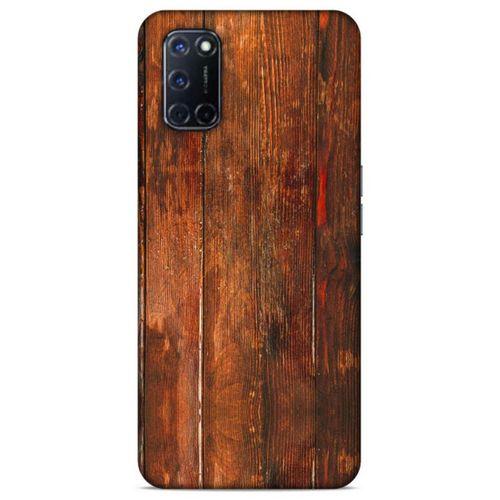 Lopard Oppo A52 Uyumlu Kılıf Wood'X (4) Koruma Kılıfı Desenli
