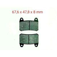 SEVGENT Ön Fren Disk Balatası Fa658 Benelli Bn251 Tnt25 Tnt250 Tnt249-S Trk251