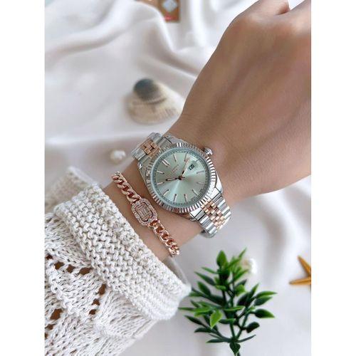 Lee Cooper Çelik Kordonlu 3 Atm Suya Dayanıklı Kadın Kol Saati VS.BLKT.0640