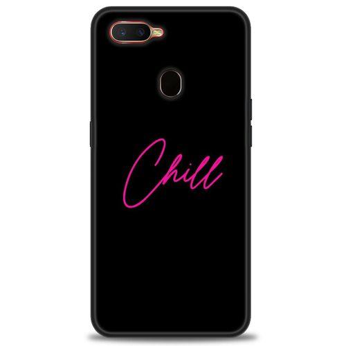 Oppo AX7 Kılıf HD Baskılı Kılıf - Chill + Tam Ekran Koruyucu