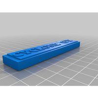 1967 Mercury Comet Gt Rozeti Replika 3D Baskı (Bu ürün Sadece Plastik parçadır - Almadan Önce Soru Sorabilirsiniz)