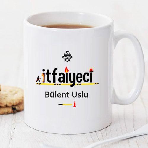 İtfaiyeci Kişiye Özel Kupa Pi41