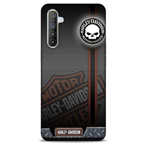 Realme XT Uyumlu Kılıf Motorsiklet (46) Core Armor Kılıf Harley