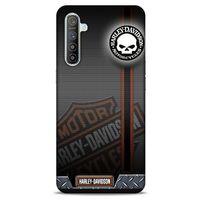 Realme XT Uyumlu Kılıf Motorsiklet (46) Core Armor Kılıf Harley