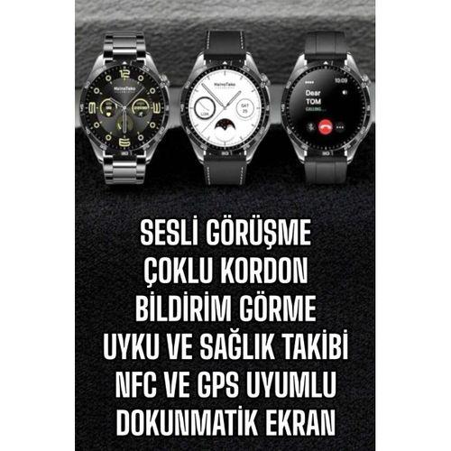 Akıllı Saat Titreşimli Amoled Ekran Uyku Ve Sağlık Takibi Sesli Görüşme