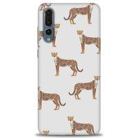 Huawei P20 Pro Kılıf HD Baskılı Kılıf - Kedii + Tam Ekran Koruyucu