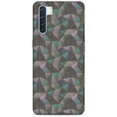 Geometrix 43 Oppo A91 Kılıf Silikon Kapak