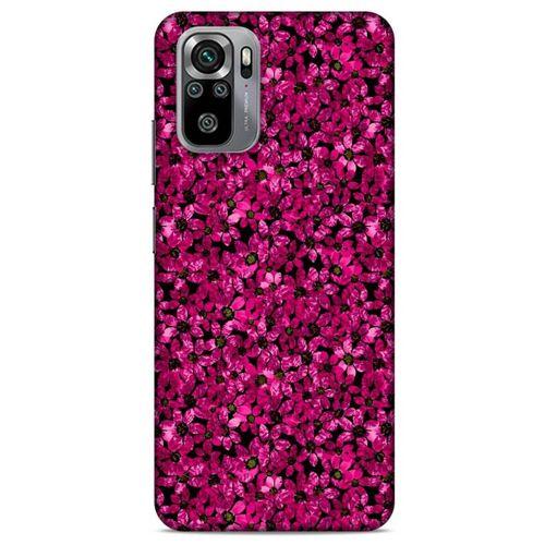Xiaomi Redmi Note 10 Uyumlu Kılıf Pembe Delisi (1) Kılıfı Çiçek