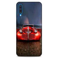 Lopard Samsung Galaxy A30s Uyumlu Kılıf PickUpX (43) Thin Fit Kılıf Kırmızı Ateşli