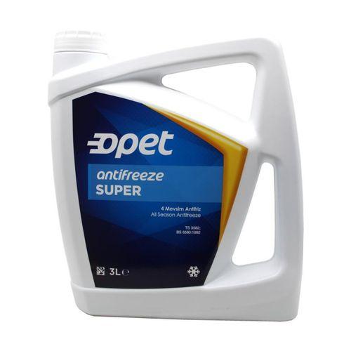 Opet Süper Antifriz 3 Lt Mavi Dört Mevsim Koruma