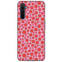 Realme 6 Pro Uyumlu Kılıf Pembe Delisi (30) Silicone Case Karpuz