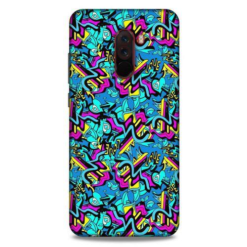 Graffitix (30) Desenli Silikon Kapak Xiaomi Pocophone F1 Kılıf