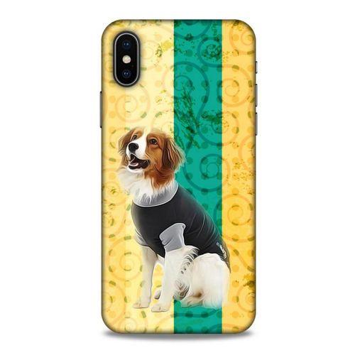 Apple iPhone XS Kılıf Köpek Kıyafetleri (42) Rugged Armor Kılıf Tshirt
