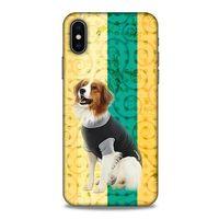 Apple iPhone XS Kılıf Köpek Kıyafetleri (42) Rugged Armor Kılıf Tshirt