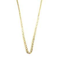 Arpa Zincir Kolye-45 cm - Altın