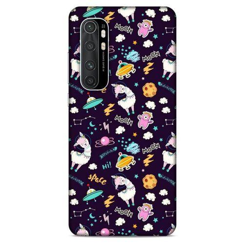 Spacex (47) Tema Crystal Flex Kılıf Xiaomi Mi Note 10 Lite Kılıf