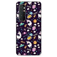 Spacex (47) Tema Crystal Flex Kılıf Xiaomi Mi Note 10 Lite Kılıf