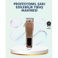 Şarjlı Saç Kesme Makinesi – Type-c Girişli, Lcd Ekranlı Ve Sessiz Motor
