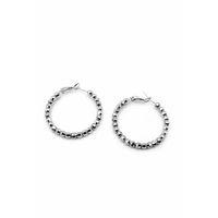 Dorika Halka Küpe- 3,5cm - Gümüş