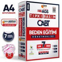 2026 MEB-AGS ÖABT Beden Eğitimi Öğretmenliği ÖSYM Tıpkı Basım 7li Deneme Paketi Dijital Cevaplı