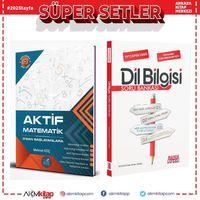 Aktif Öğrenme TYT Matematik 0 dan Başlayanlara ve AKM Dil Bilgisi Soru Bankası Seti 2 Kitap